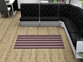 Sims 3 — Striped Rug Pattern 2 by Prickly_Hedgehog — Thinner striped carpet pattern. Found under carpeting and rugs.