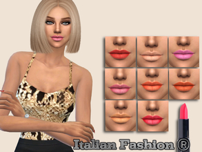 Sims 4 — Summer lipstick by massy76it2 — 8 lipsticks 8 colors for summer