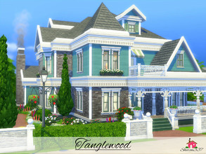Sims 4 — Tanglewood - Nocc by sharon337 — Tanglewood is a family home built on a 40 x 30 lot in Newcrest. Value $243,519