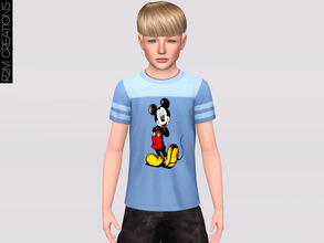 Sims 3 — R2M_K_Disney01Top by rmm1182sims3 — Base game compatible. Disney's shirt for child.