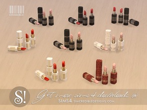 Sims 4 — Jules Lipstick  by SIMcredible! — by SIMcredibledesigns.com available at TSR 3 colors variations