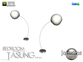 Sims 4 — tasung floor metal lamp by jomsims — tasung floor metal lamp