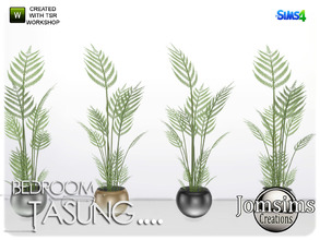 Sims 4 — tasung plant by jomsims — tasung plant. in 4 colors