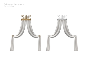 Sims 4 — [Princess Bedroom] - bed canopy by Severinka_ — Canopy for bed From the set 'Princess bedroom' Build / Buy