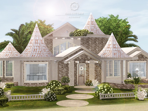 Sims 3 — Kaia Cottage by Aquarhiene — Lovely cottage for summer time! This family house has a kitchen with dining area, 3