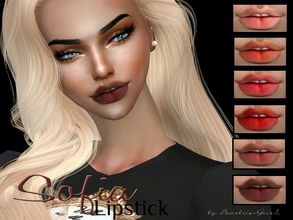 Sims 4 — Sofia Lipstick by Baarbiie-GiirL — - this lipstick works with ALL Skins - this set have 18 colors - looks