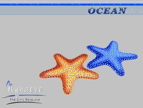 Sims 3 — Ocean Kids Starfish Rug by NynaeveDesign — Ocean Kids Bedroom - Starfish Rug Located in: Decor - Rugs Price: 53