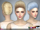 Sims 4 — Vortex ( Hair 36 ) by TsminhSims — - New meshes - 18 colors - HQ texture - Custom shadow map, normal map - All