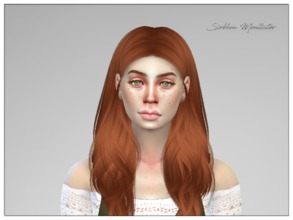 Sims 4 — Siobhan Mcallister by Torque3 — Siobhan has Irish roots hence the fair skin, copper hair, green eyes and lovely