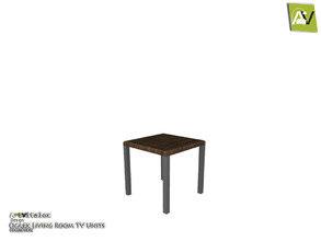 Sims 3 — Ocarx End Table I by ArtVitalex — - Ocarx End Table I - ArtVitalex@TSR, Jan 2016