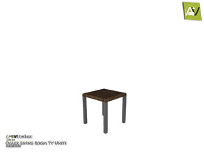 Sims 3 — Ocarx End Table II by ArtVitalex — - Ocarx End Table II - ArtVitalex@TSR, Jan 2016