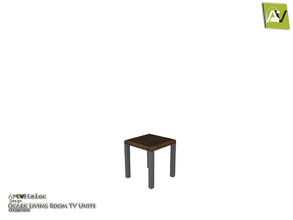 Sims 3 — Ocarx End Table III by ArtVitalex — - Ocarx End Table III - ArtVitalex@TSR, Jan 2016