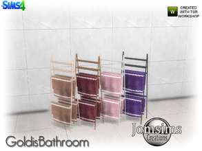 Sims 4 — goldis towels deco 2 by jomsims — goldis towels deco 2