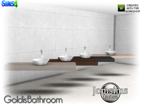 Sims 4 — goldis sink 2 by jomsims — goldis sink 2 large
