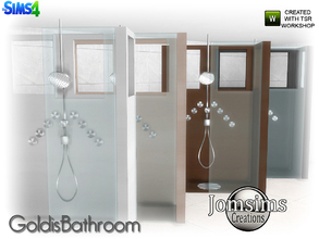 Sims 4 — goldis shower by jomsims — goldis shower modern FIXED 21.01.2020