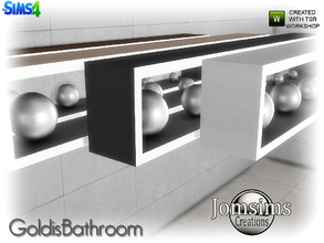 Sims 4 — goldis misc deco for wall metal ball by jomsims — goldis misc deco for wall metal ball