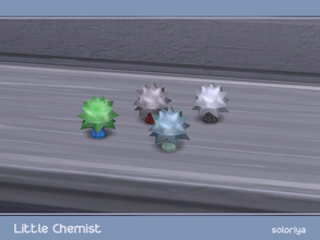 Sims 4 — Little Chemist Molecule by soloriya — Model of molecule. Part of Little Chemist set. 4 color variations.