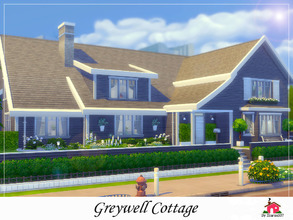 Sims 4 — Greywell Cottage - Nocc by sharon337 — Greywell Cottage is a family home built on a 50 x 40 lot. Value $345,900