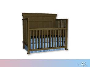 Sims 3 — Brooklyn Baby Nursery Crib by Lulu265 — Part of the Brooklyn Baby Nursery Set
