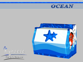 Sims 3 — Toy Box by NynaeveDesign — Ocean Toys - Toy Box Located in: Kids - Toys Price: 153 Tiles: 1x1 Re-colorable: yes