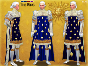 Sims 4 — Bruxel - The King by Bruxel — Formal glorious royal robes fitting for his majesty the King of your game. For