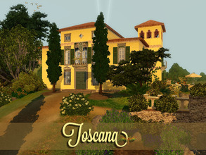 Sims 3 — Toscana by fredbrenny — Ah, La Dolce Vita! If you move your Sim to Tuscany, everything will have that golden