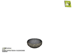 Sims 4 — Tabes Decor Bowl    by ArtVitalex — - Tabes Decor Bowl - ArtVitalex@TSR, Aug 2017