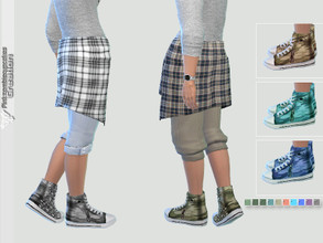 Sims 4 —  Camo Converse Sneakers(Male)Updated by Pinkzombiecupcakes — Available in 10 colors. New custom thumbnail. The