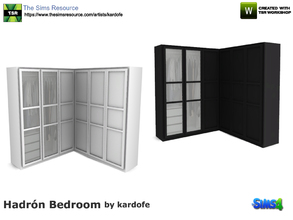 Sims 4 —  by kardofe — Ikea Pax series cabinet, two color options