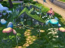 Sims 4 — Cosmetic Fairy Shop by dambisims — This cosmetic shop is based on a fairy fairytale. Since i wanted to use a low