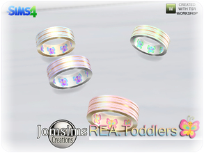 Sims 4 — rea toddlers Bracelet decoration 2 by jomsims — rea toddlers Bracelet decoration 2 with gold ornaments