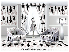 Sims 3 — Fashion 4_marcorse by marcorse — Themed pattern : womens' fashion clothing sketches