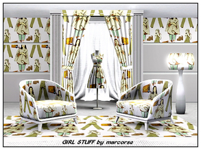 Sims 3 — Girl Stuff_marcorse by marcorse — Themed pattern - womens' clothing sketch pattern