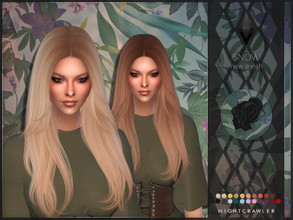 Sims 4 — Nightcrawler-Snow by Nightcrawler_Sims — NEW MESH T/E Smooth bone assignment All lods Ambient occlusion 22colors