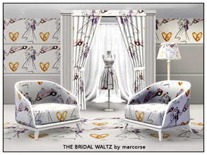 Sims 3 — The Bridal Waltz_marcorss by marcorse — Themed pattern - the Bridal Waltz . .last dance before the getaway car
