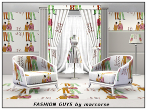 Sims 3 — Fashion Guys_marcorse by marcorse — Themed pattern - male clothing sketches