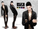 Sims 4 — UPIR - Steampunk Male Jacket by Helsoseira — 4 swatches male jacket with a smell of Steampunk! (o^-^o)/