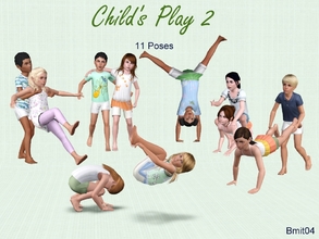 Sims 3 — Child's Play Pose Set 2 by jessesue2 — This is the second child's play pose set to the first one found here on