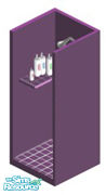 Sims 1 — Sweet Grape Bathroom - Shower by sgandra — Part of the Sweet Grape Bathroom Set
