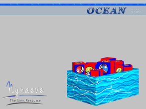 Sims 3 — Ocean Play Room Box of Building Blocks by NynaeveDesign — Ocean Play Room - Box of Building Blocks Located in: