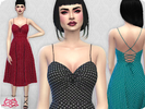 Sims 4 — Claudia dress RECOLOR 11 (Needs mesh) by Colores_Urbanos — 35 options - inspired by my real designs Need mesh,