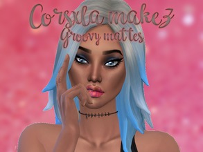 Sims 4 — The Groovy Mattes by GeorgieeSo — The Groovy Mattes includes marble texture, pastel textures and much more