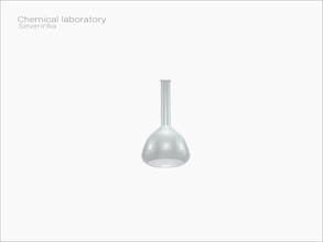 Sims 4 — [Chemical laboratory] - flask03 empty by Severinka_ — Chemical small flask empty From the set 'Chemical