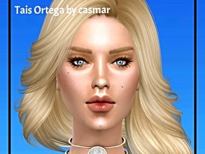Sims 4 — Tais Ortega by casmar — Tais is a young Sims full of life and enthusiasm. She is creative and loves music! A