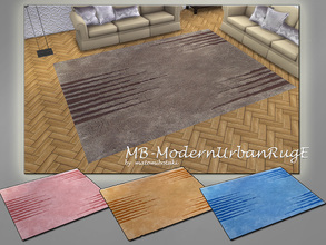 Sims 4 — MB-UrbanModernRugE by matomibotaki — MB-UrbanModernRugE, modern and elegant rug, 4 x 3, comes in 4 different