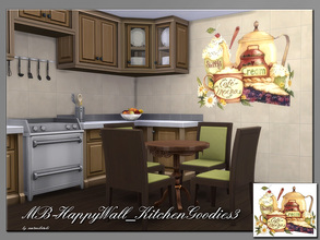 Sims 4 — MB-HappyWall_KitchenGoodies3 by matomibotaki — MB-HappyWall_KitchenGoodies3, lovely wall-tatoo to decorate your