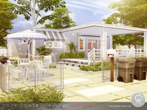 Sims 4 — Cozy Container Home by Pralinesims — By Pralinesims