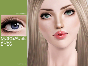 Sims 3 — Morgause Eyes by Pralinesims — Eyes with 3 recolorable channels.