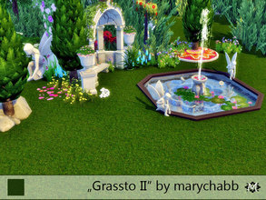 Sims 4 — Grassto II - Terrain by marychabb — Terrain Grass - 1 colour