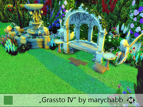 Sims 4 — Grassto IV - Terrain by marychabb — Terrain Grass - 1 colour